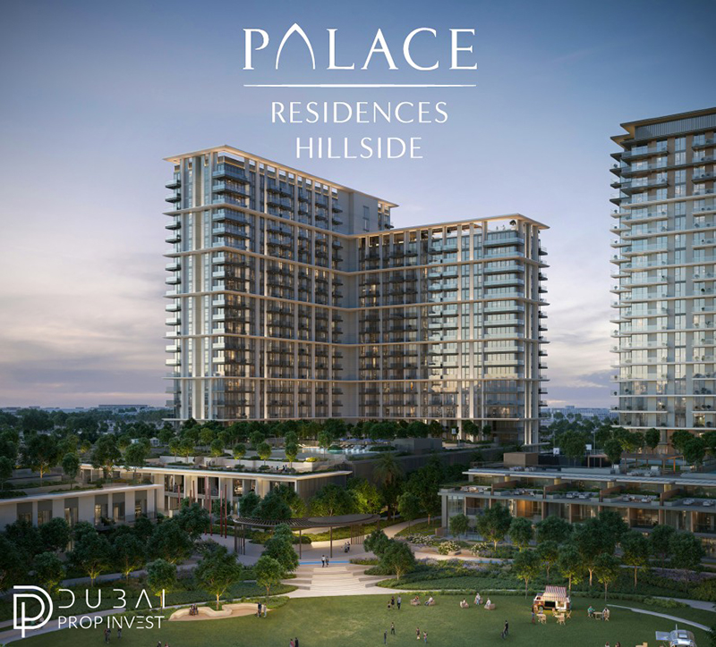نمای کلی پالیس رزیدنسز هیل ساید (Palace Residences Hillside)